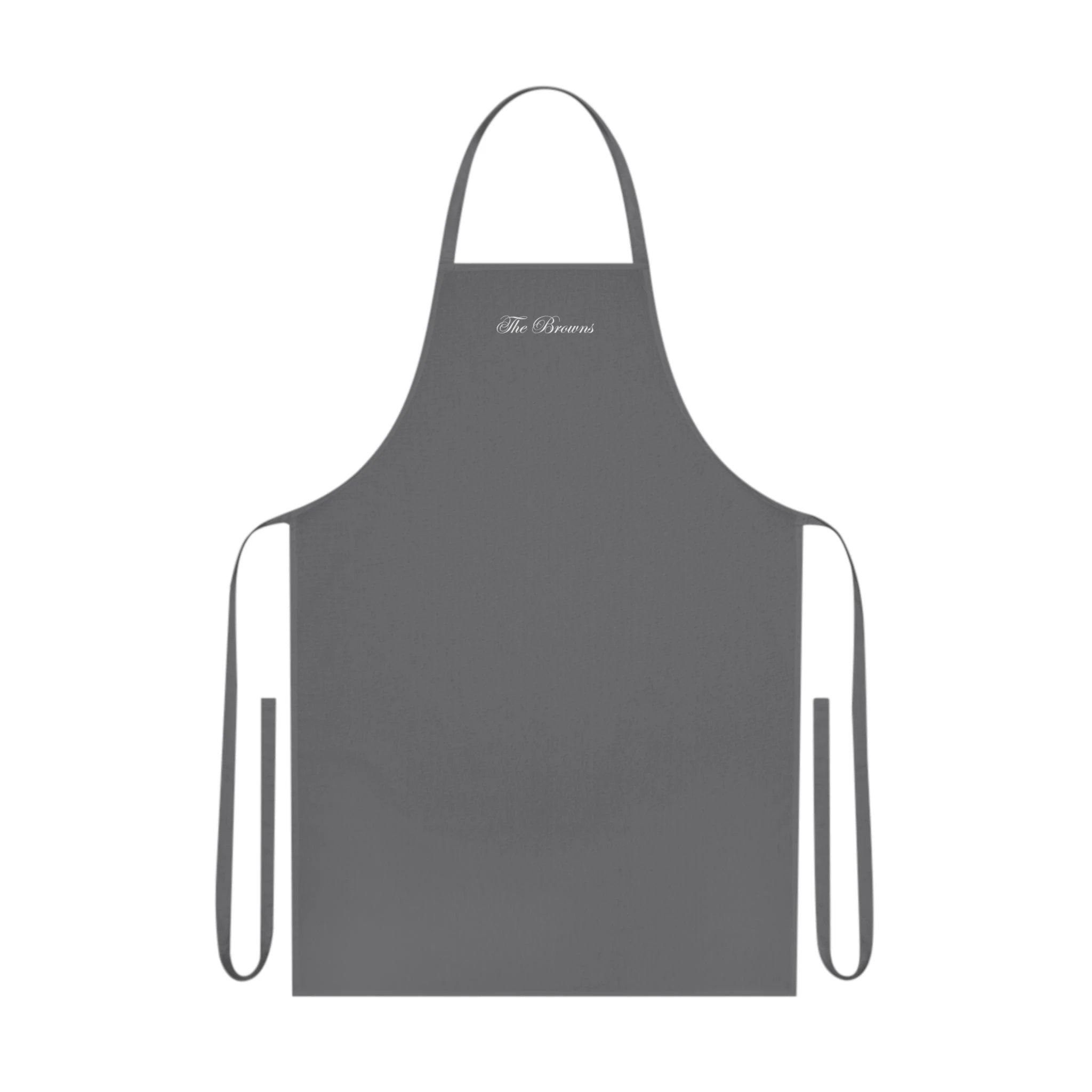 Custom family name cotton apron by Printify