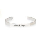 Custom Gay Pride Names Cuff Bracelet La Vie Bien Custom Gay Pride Names Cuff Bracelet
