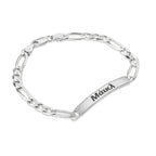 Custom Greek Men's Name Bracelet La Vie Bien Custom Greek Men's Name Bracelet