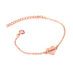 Custom Heart Name Bracelet La Vie Bien Custom Heart Name Bracelet