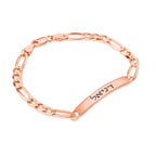 Custom Hebrew Men's Name Bracelet