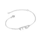Custom Hebrew Nameplate Bracelet La Vie Bien Custom Hebrew Nameplate Bracelet