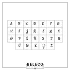 Custom Infinity Initial Necklace La Vie Bien Custom Infinity Initial Necklace