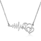Custom Initials Necklace La Vie Bien Custom Initials Necklace
