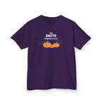 Custom Kids Family name Pumpkin Patch Tee, Personalized Fall Shirt for Family photos Kids clothes La Vie Bien Custom Kids Family name Pumpkin Patch Tee, Personalized Fall Shirt for Family photos