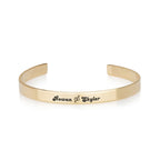 Custom Lesbian Pride Names Cuff Bracelet La Vie Bien Custom Lesbian Pride Names Cuff Bracelet