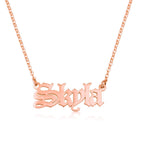 Custom Name Necklace La Vie Bien Custom Name Necklace