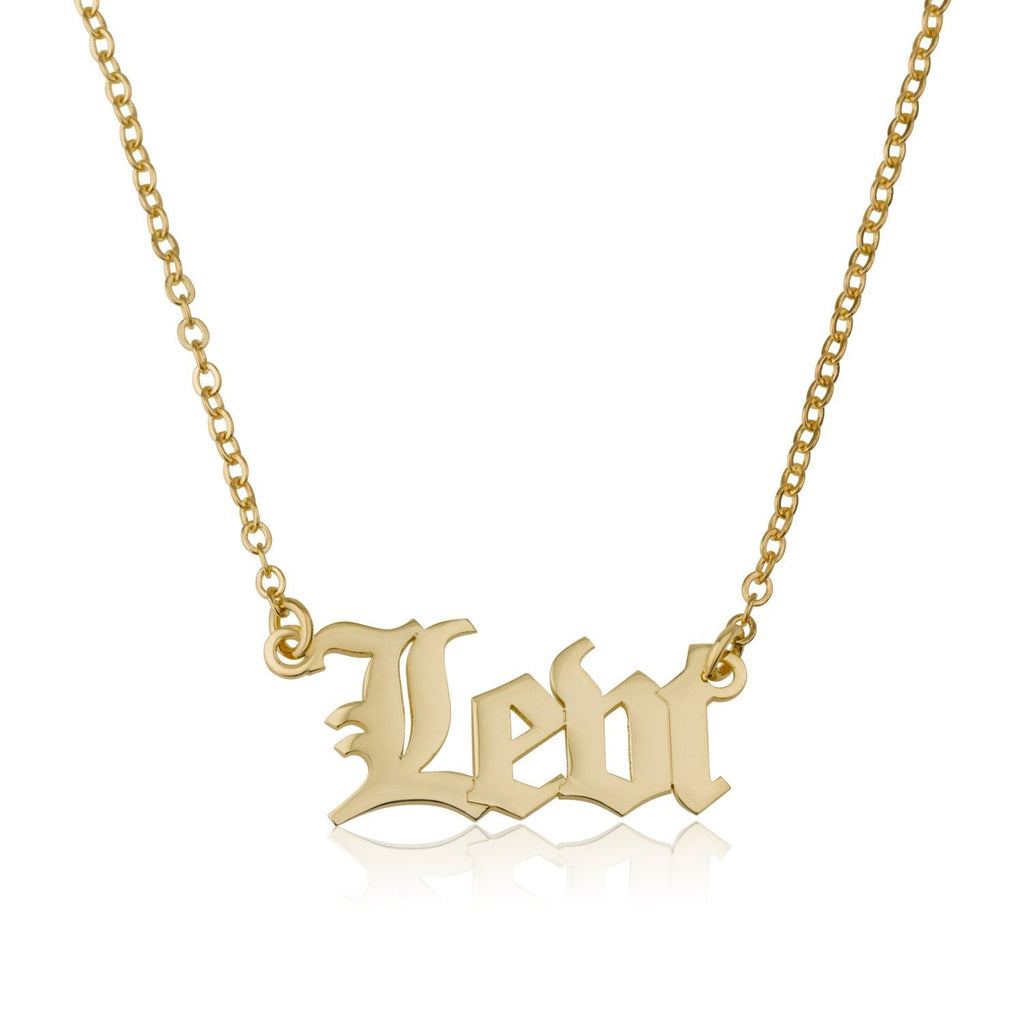 Custom Name Necklace La Vie Bien Custom Name Necklace