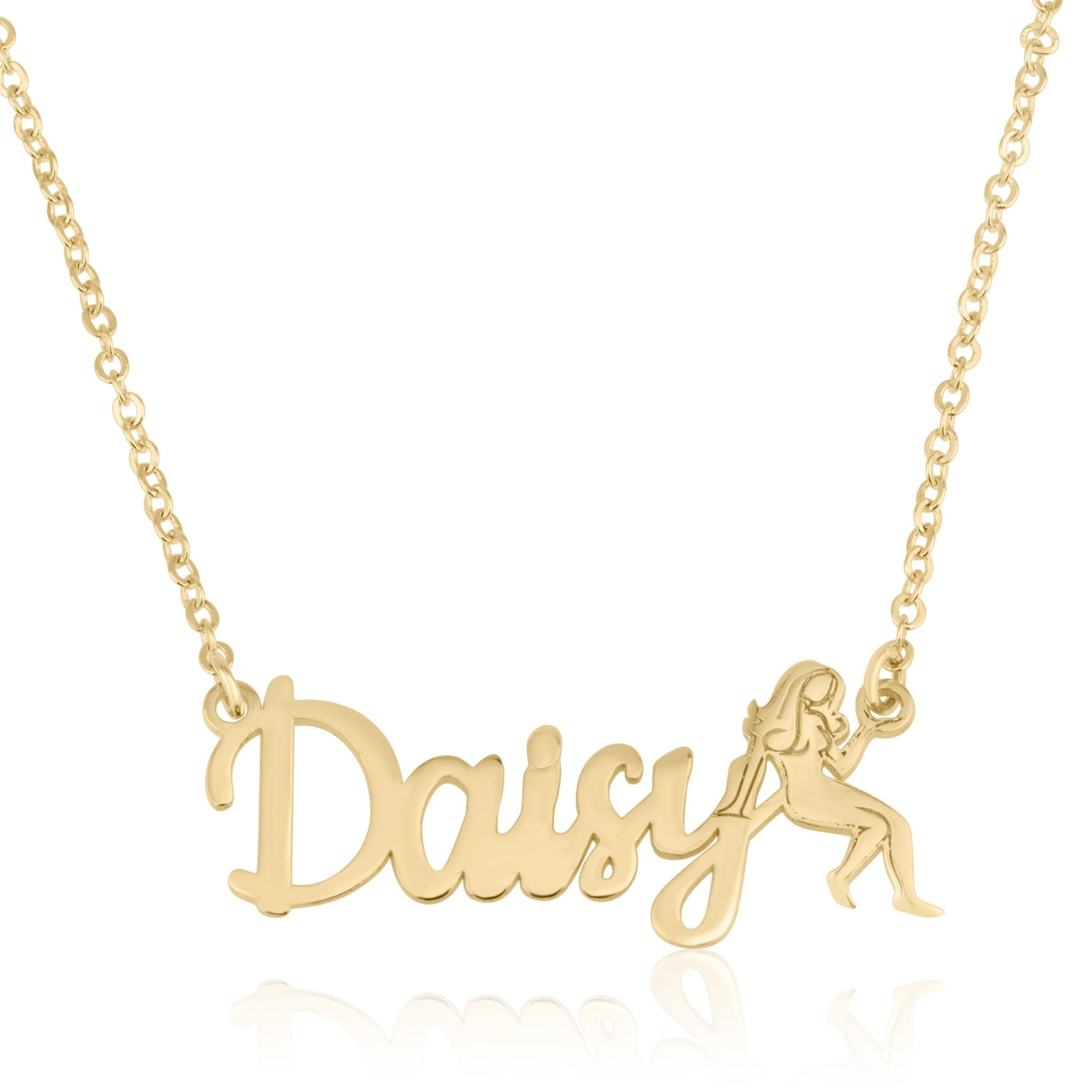 Custom Name Necklace With Virgo Zodiac Sign La Vie Bien Custom Name Necklace With Virgo Zodiac Sign