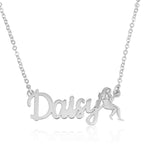 Custom Name Necklace With Virgo Zodiac Sign La Vie Bien Custom Name Necklace With Virgo Zodiac Sign