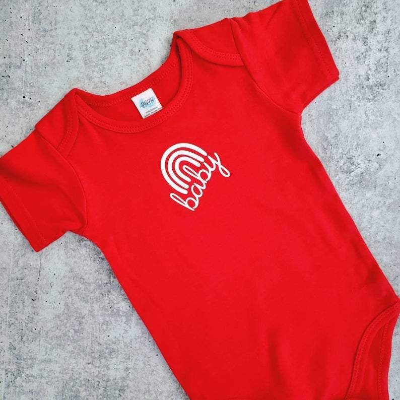 Custom Name Short Sleeve Baby Bodysuit Kids' Clothes La Vie Bien Custom Name Short Sleeve Baby Bodysuit