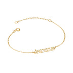 Custom Russian Font Name Bracelet La Vie Bien Custom Russian Font Name Bracelet