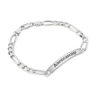 Custom Russian Men's Name Bracelet La Vie Bien Custom Russian Men's Name Bracelet