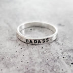 Custom Sterling Silver Ring Finger Rings La Vie Bien Custom Sterling Silver Ring
