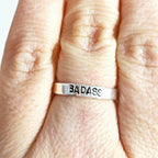 Custom Sterling Silver Ring Finger Rings La Vie Bien Custom Sterling Silver Ring