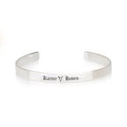 Custom Transgender Pride Names Cuff Bracelet La Vie Bien Custom Transgender Pride Names Cuff Bracelet
