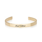 Custom Transgender Pride Names Cuff Bracelet La Vie Bien Custom Transgender Pride Names Cuff Bracelet
