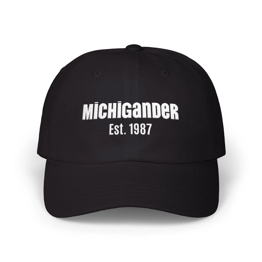 Customizable Michigander Est. 1987 Dad Cap, embroidered by Printify
