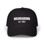 Customizable Michigander Est. 1987 Dad Cap, embroidered by Printify