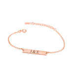Customize Bar Name Bracelet La Vie Bien Customize Bar Name Bracelet