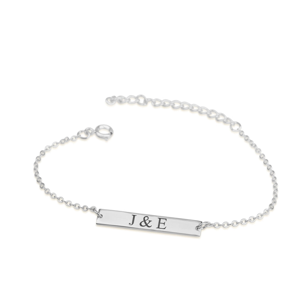 Customize Bar Name Bracelet La Vie Bien Customize Bar Name Bracelet