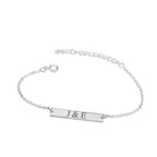 Customize Bar Name Bracelet La Vie Bien Customize Bar Name Bracelet