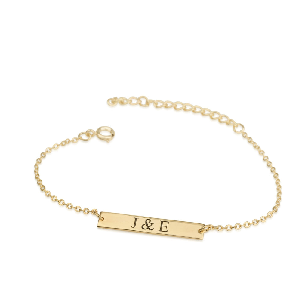 Customize Bar Name Bracelet La Vie Bien Customize Bar Name Bracelet