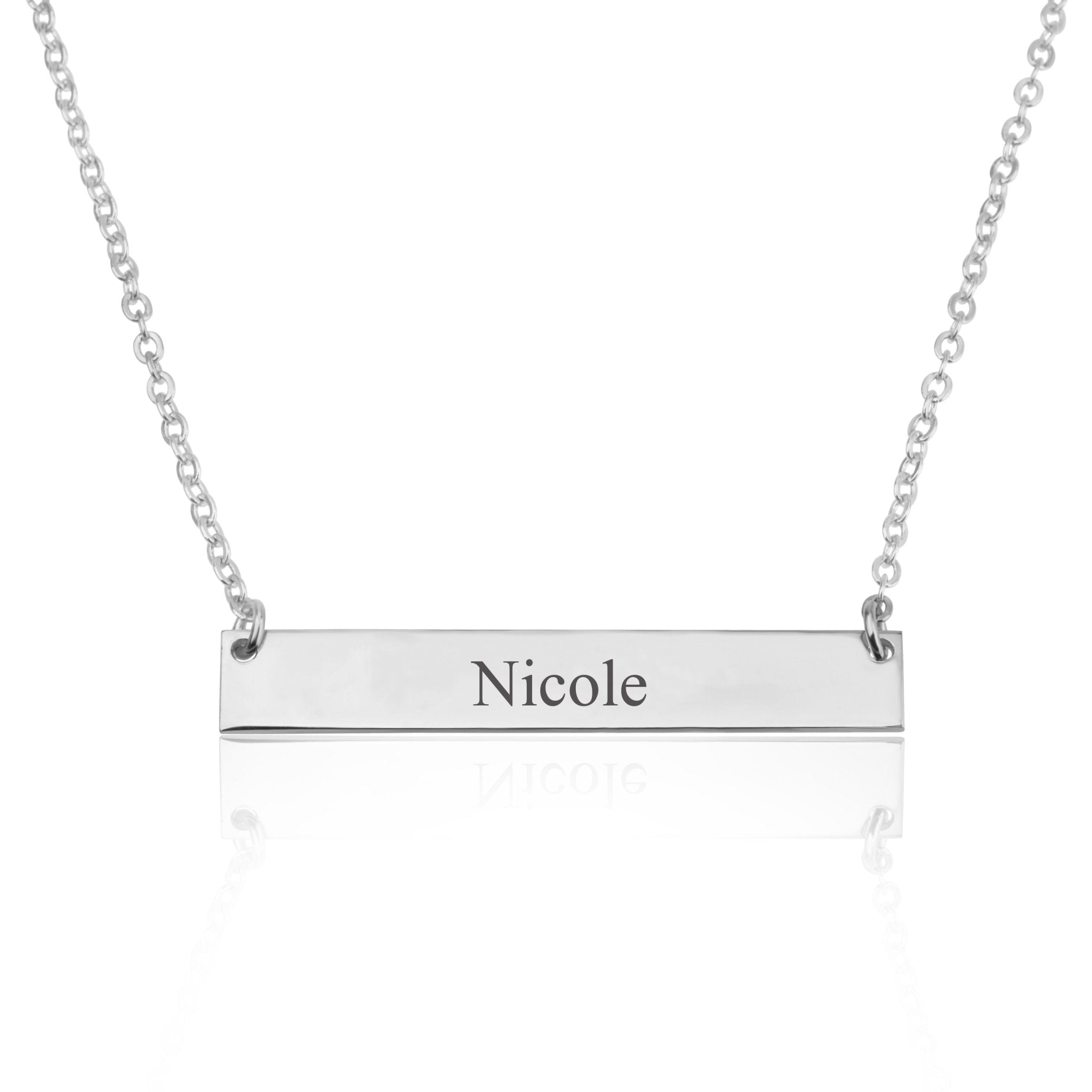 Customize Bar Necklace La Vie Bien Customize Bar Necklace