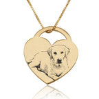 Customize Dog Picture Necklace La Vie Bien Customize Dog Picture Necklace