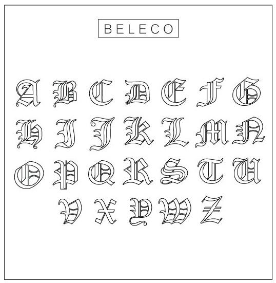 Customize Old English Font Initial Charm Bangle La Vie Bien Customize Old English Font Initial Charm Bangle