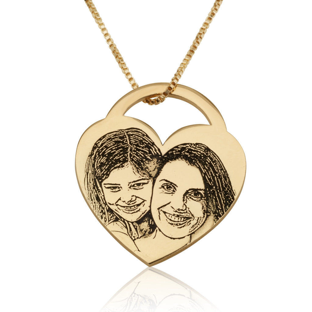 Customize Picture Necklace La Vie Bien Customize Picture Necklace
