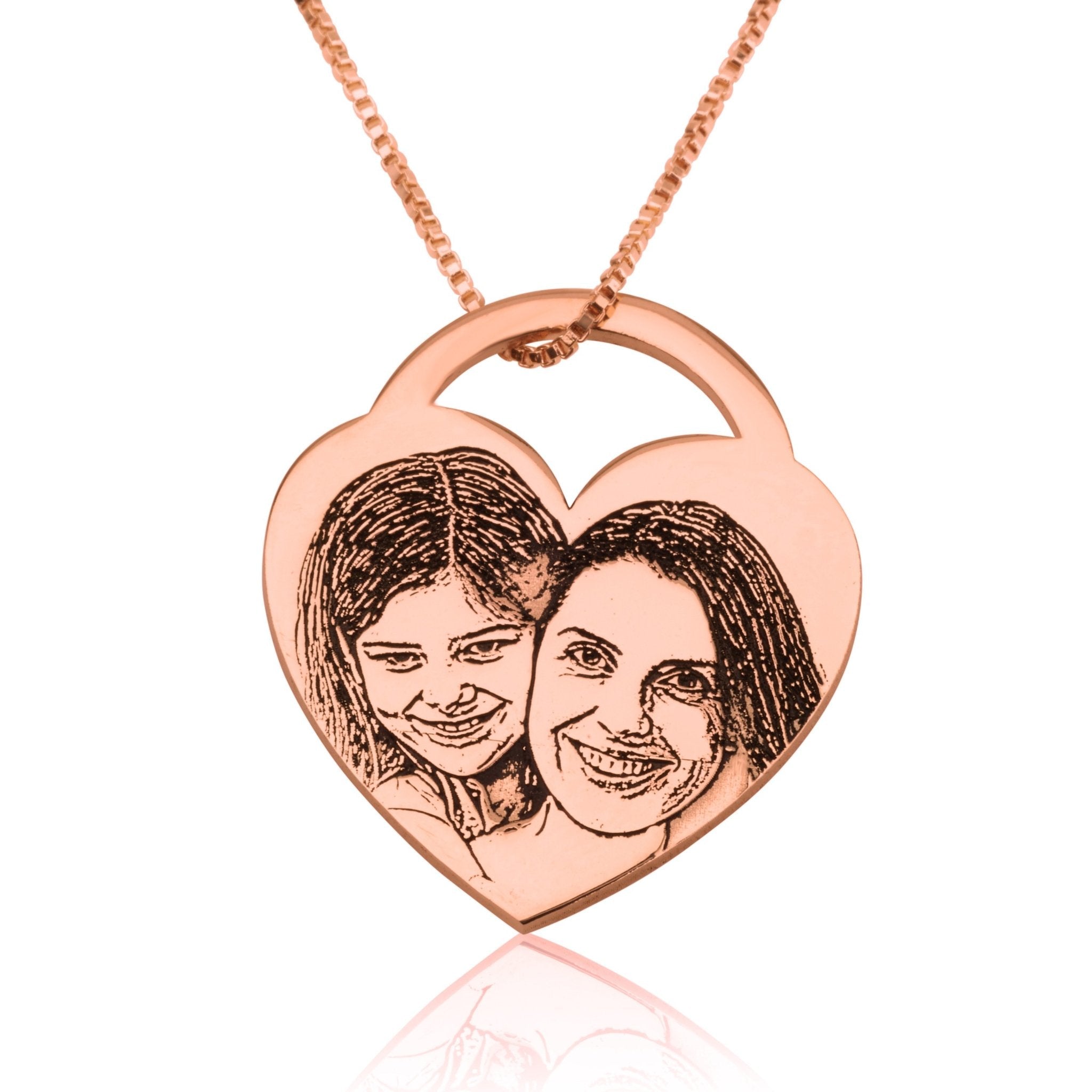 Customize Picture Necklace La Vie Bien Customize Picture Necklace