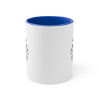Customized Chinese Name Characters Mug, personalized Floral Frame Accent Ceramic Mug Mug La Vie Bien Customized Chinese Name Characters Mug, personalized Floral Frame Accent Ceramic Mug
