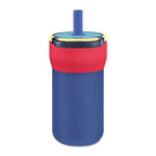 Customized engraved French Kids' name and adjectives Leakproof Straw Tumbler – Personalized Engraved 12oz Spill‑Proof Cup with pixelated font Mug La Vie Bien Customized engraved French Kids' name and adjectives Leakproof Straw Tumbler – Personalized Engraved 12oz Spill‑Proof Cup with pixelated font