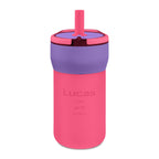 Customized engraved French Kids' name and adjectives Leakproof Straw Tumbler – Personalized Engraved 12oz Spill‑Proof Cup with pixelated font Mug La Vie Bien Customized engraved French Kids' name and adjectives Leakproof Straw Tumbler – Personalized Engraved 12oz Spill‑Proof Cup with pixelated font