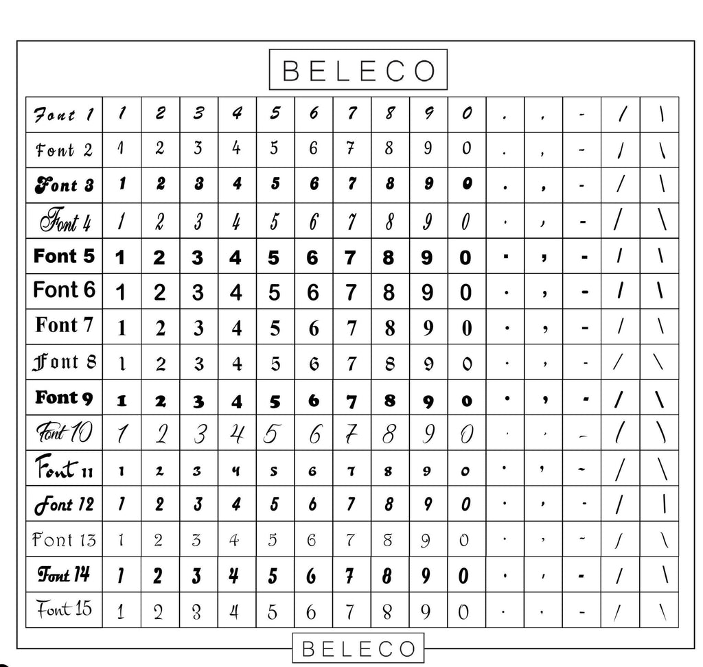 Custon Numbers Bracelet La Vie Bien Custon Numbers Bracelet