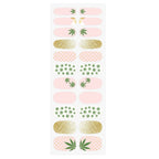 Cute Cannabis Nail Wrap Kit | Nail Care Arts Tools Accessories | On-the-go Travel Kit by The Bullish Store