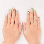 Cute Cannabis Nail Wrap Kit | Nail Care Arts Tools Accessories | On-the-go Travel Kit by The Bullish Store
