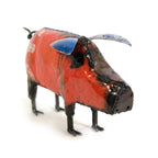 Cute Piggy - Colorful Recycled Metal La Vie Bien Cute Piggy - Colorful Recycled Metal