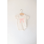 Cutesy Bow Baby Onesie