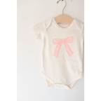 Cutesy Bow Baby Onesie