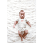 Cutesy Bow Baby Onesie