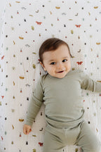 Cutie Crawlies Crib Sheet Crib Sheets La Vie Bien Cutie Crawlies Crib Sheet