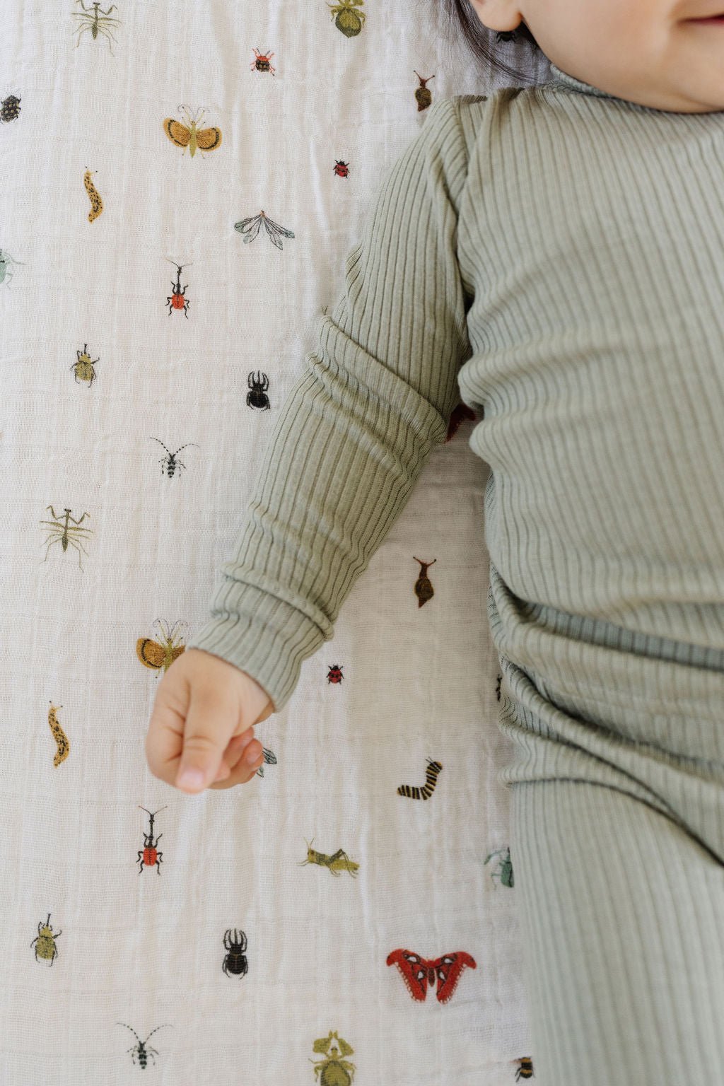 Cutie Crawlies Crib Sheet Crib Sheets La Vie Bien Cutie Crawlies Crib Sheet