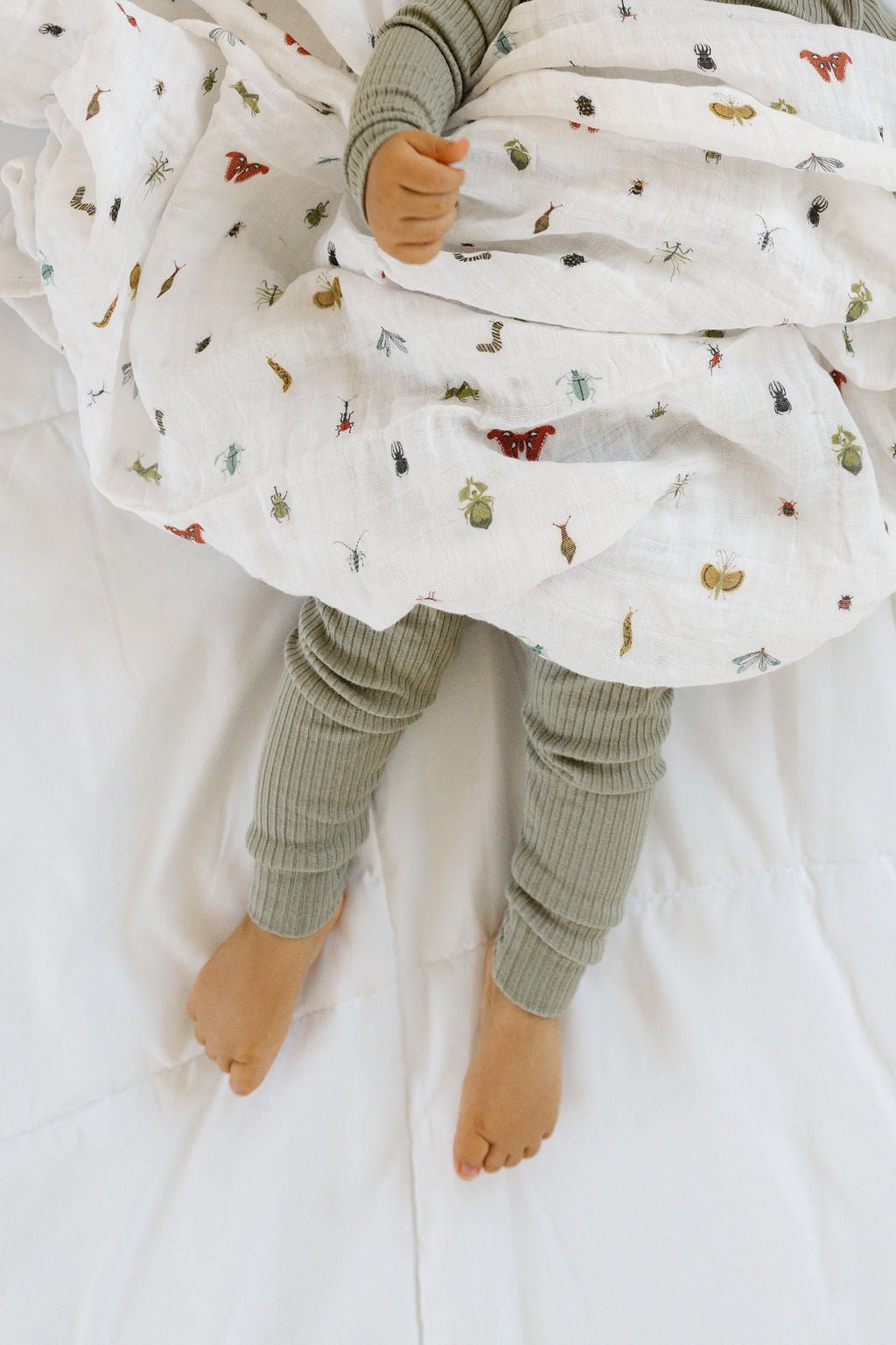 Cutie Crawlies Swaddle Swaddles La Vie Bien Cutie Crawlies Swaddle