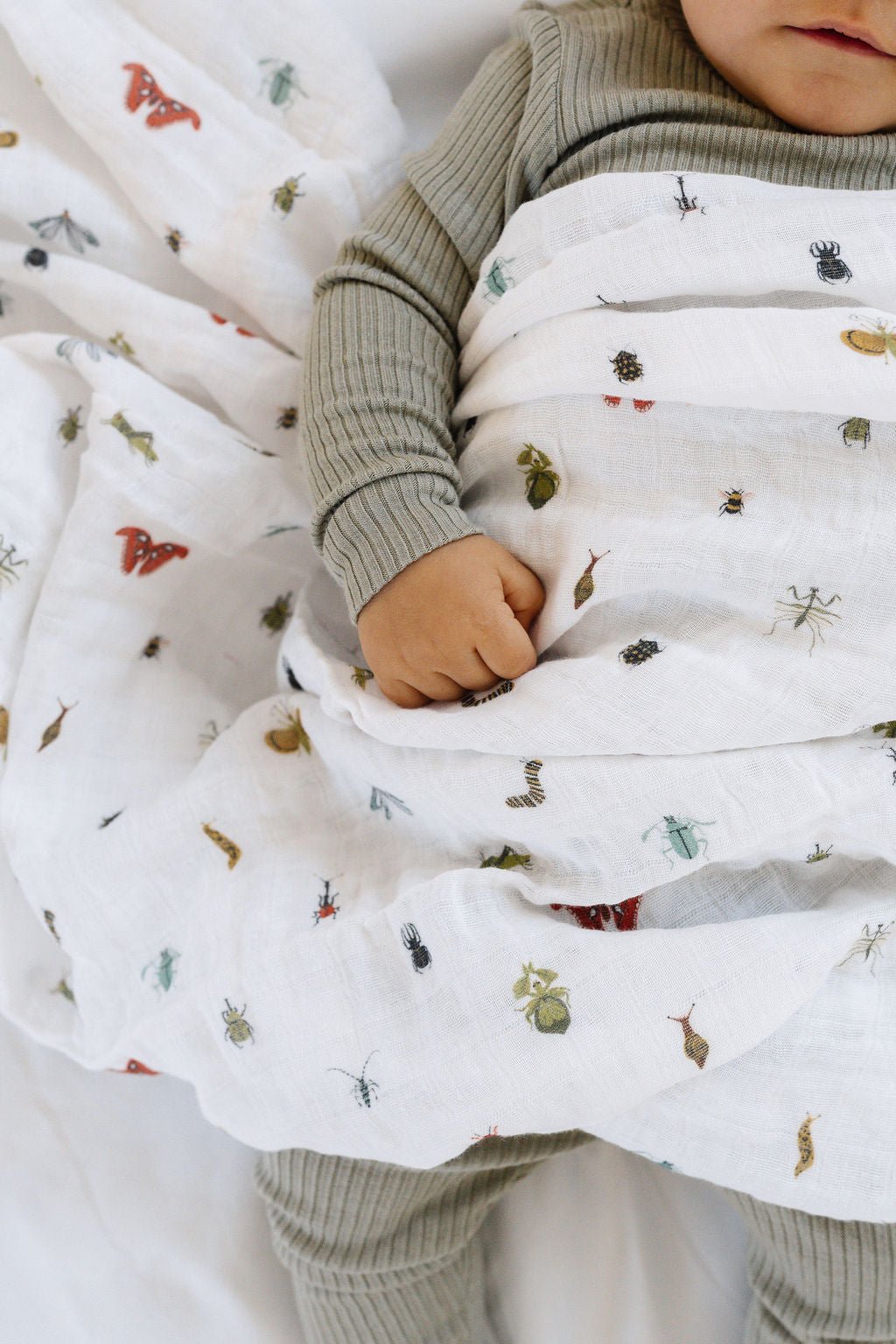 Cutie Crawlies Swaddle Swaddles La Vie Bien Cutie Crawlies Swaddle