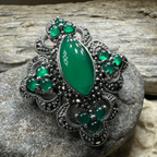 Cybele Celtic Marcasite Brooch Brooch La Vie Bien Cybele Celtic Marcasite Brooch
