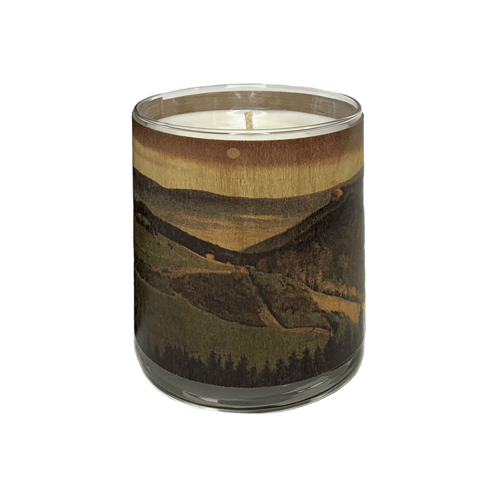 Cyrene Wood Wrapped Candle