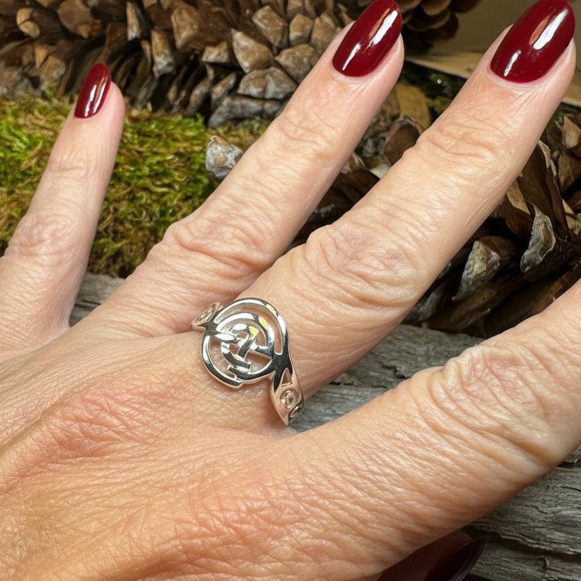 Cyrilla Celtic Knot Ring Ring La Vie Bien Cyrilla Celtic Knot Ring