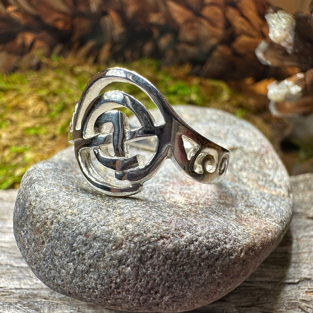 Cyrilla Celtic Knot Ring Ring La Vie Bien Cyrilla Celtic Knot Ring